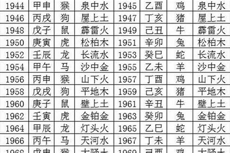 1996年五行属什么